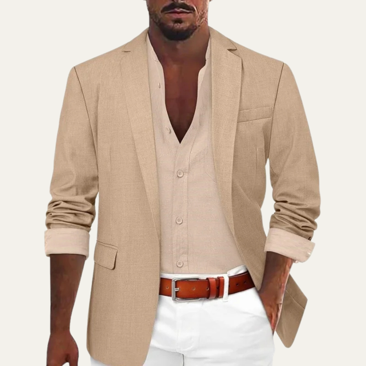 The Nantes Men’s Slim Fit  Casual Blazer Jacket