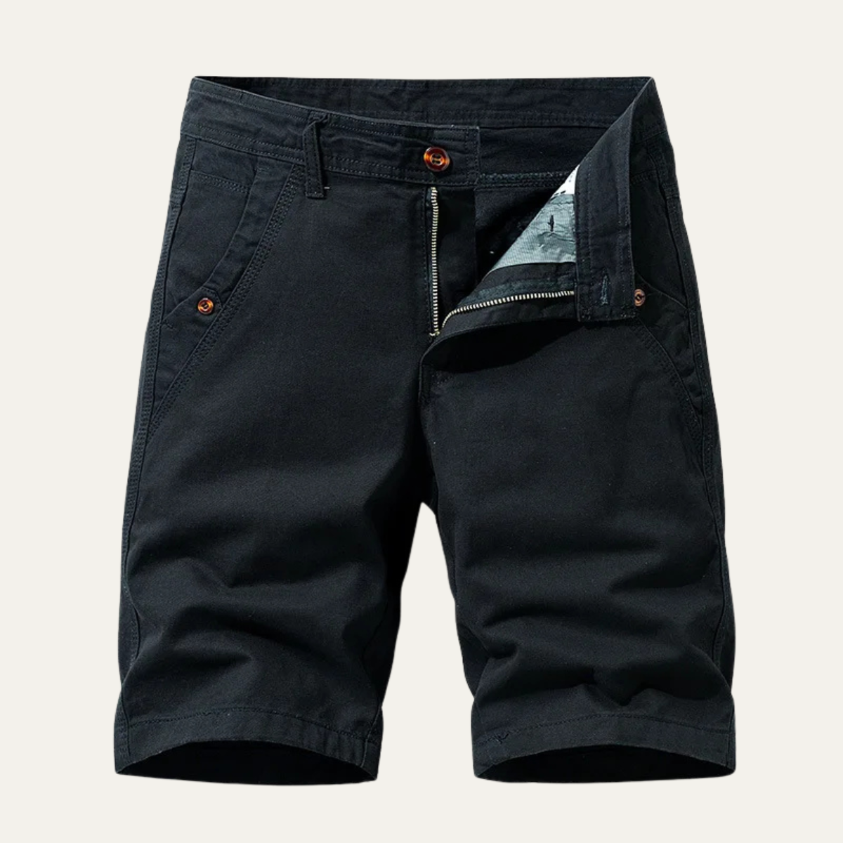 The Como Men’s Regular Fit Cotton Casual Shorts