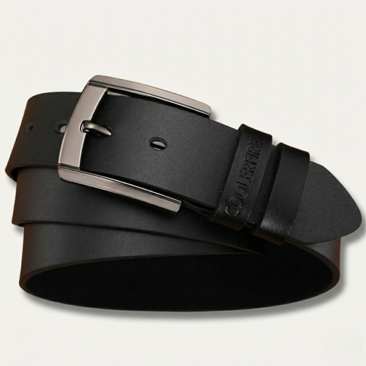 Men’s Casual Belt with Metal Pin Buckle