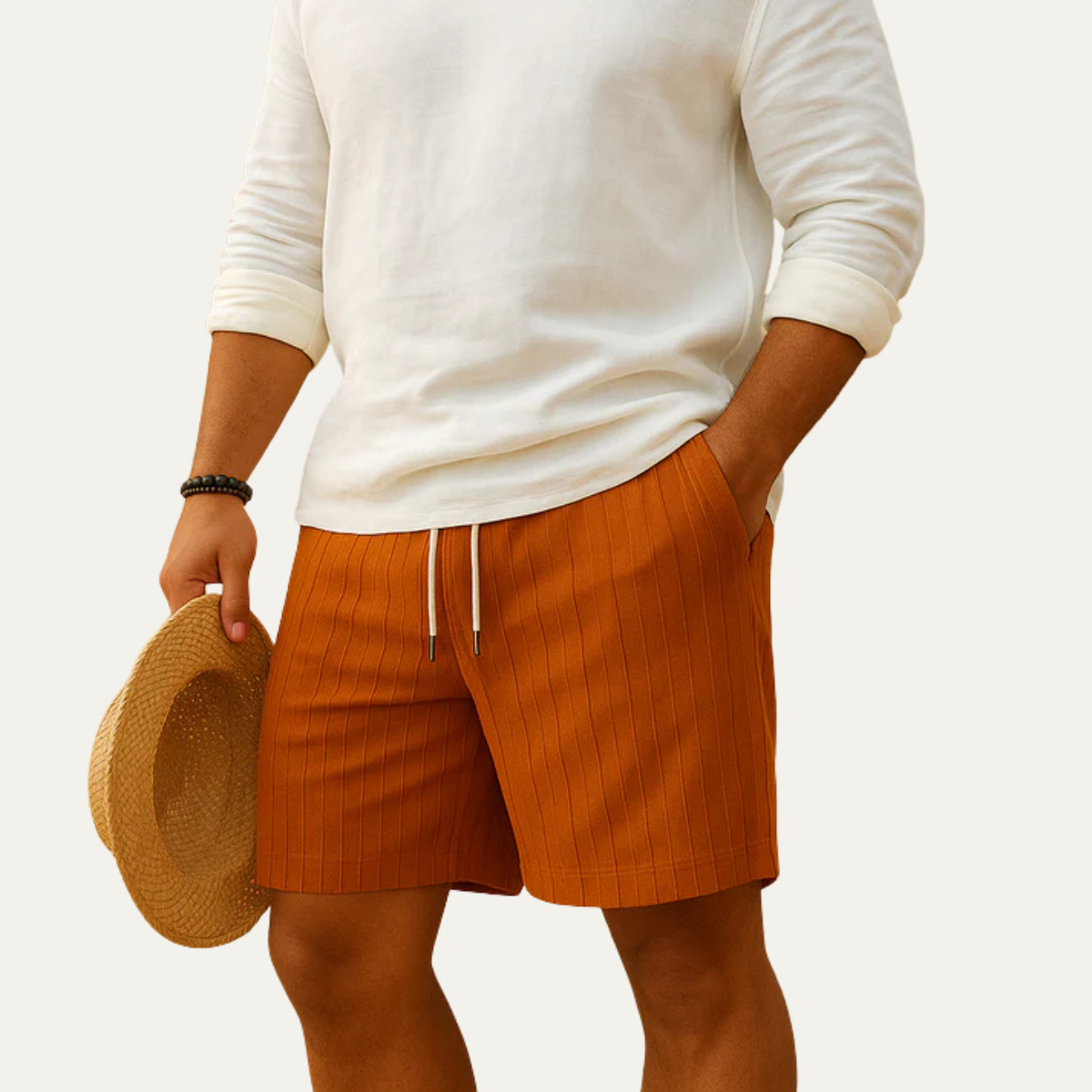 The Marostica Men's Drawstring Summer Shorts