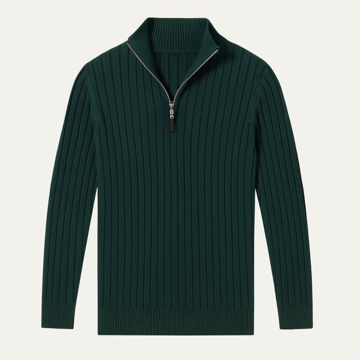 Quarter Zip Jumper for Men - Old Money