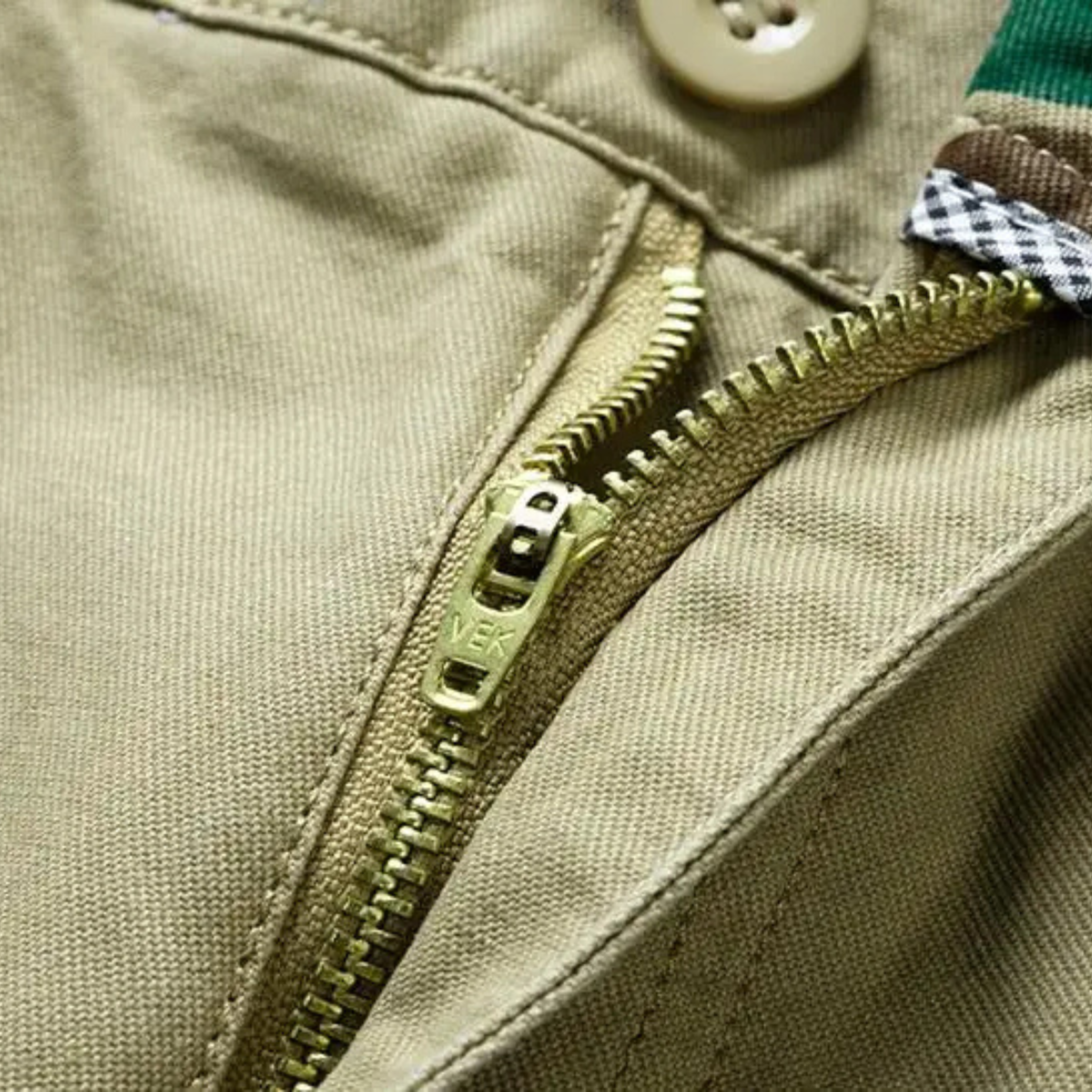 The York Men’s 100% Cotton Cargo Shorts with Side Pockets