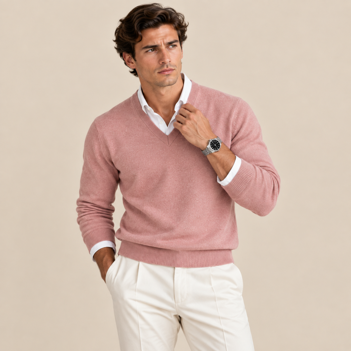The Cleveland Cashmere Jumper for Men