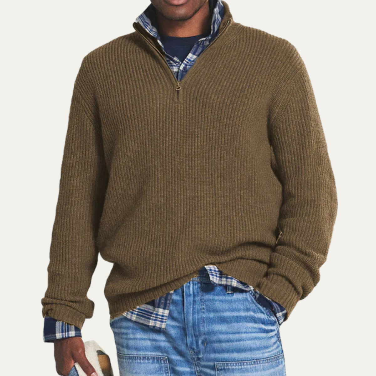 Men’s Casual Warm Knitted Jumper