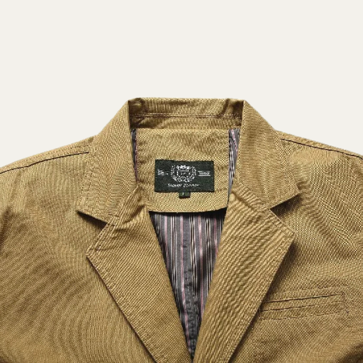The Dolomiti Men’s Slim Fit Casual Cotton Blazer Suit