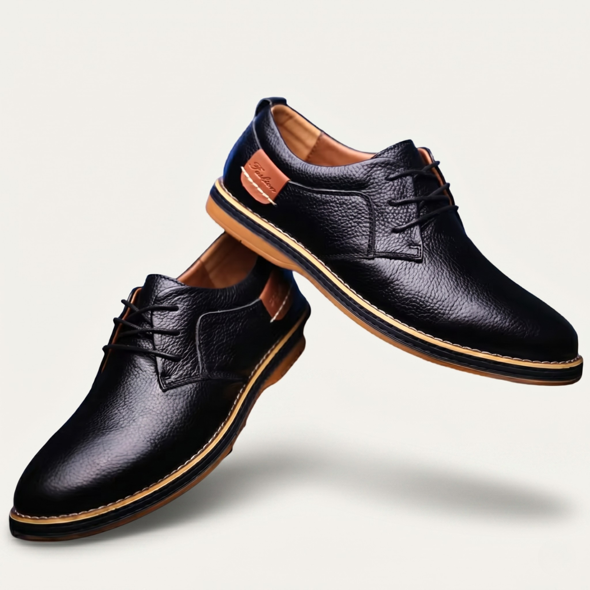 The Sandbanks Men's Elegant Lace Up Dress Shoes