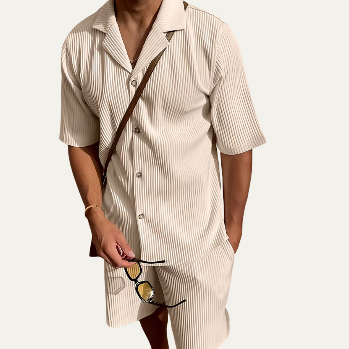 The Rapallo Men’s 2 Piece Summer Casual Outfit Set