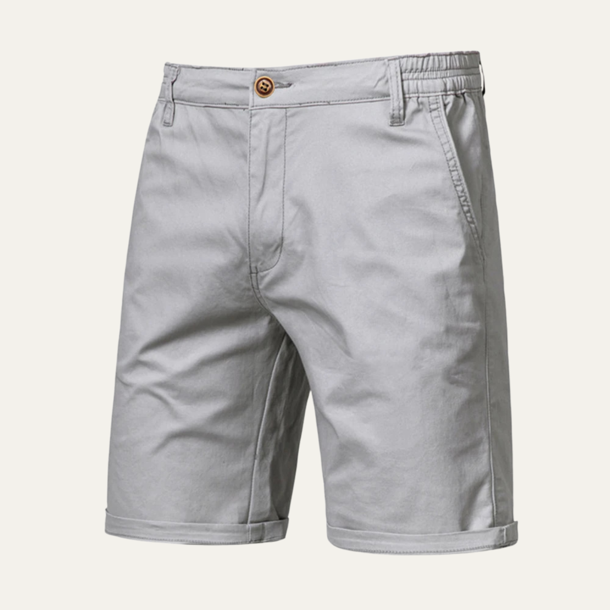 The Siracusa Men’s Solid Colour Cotton Breathable Chino Shorts