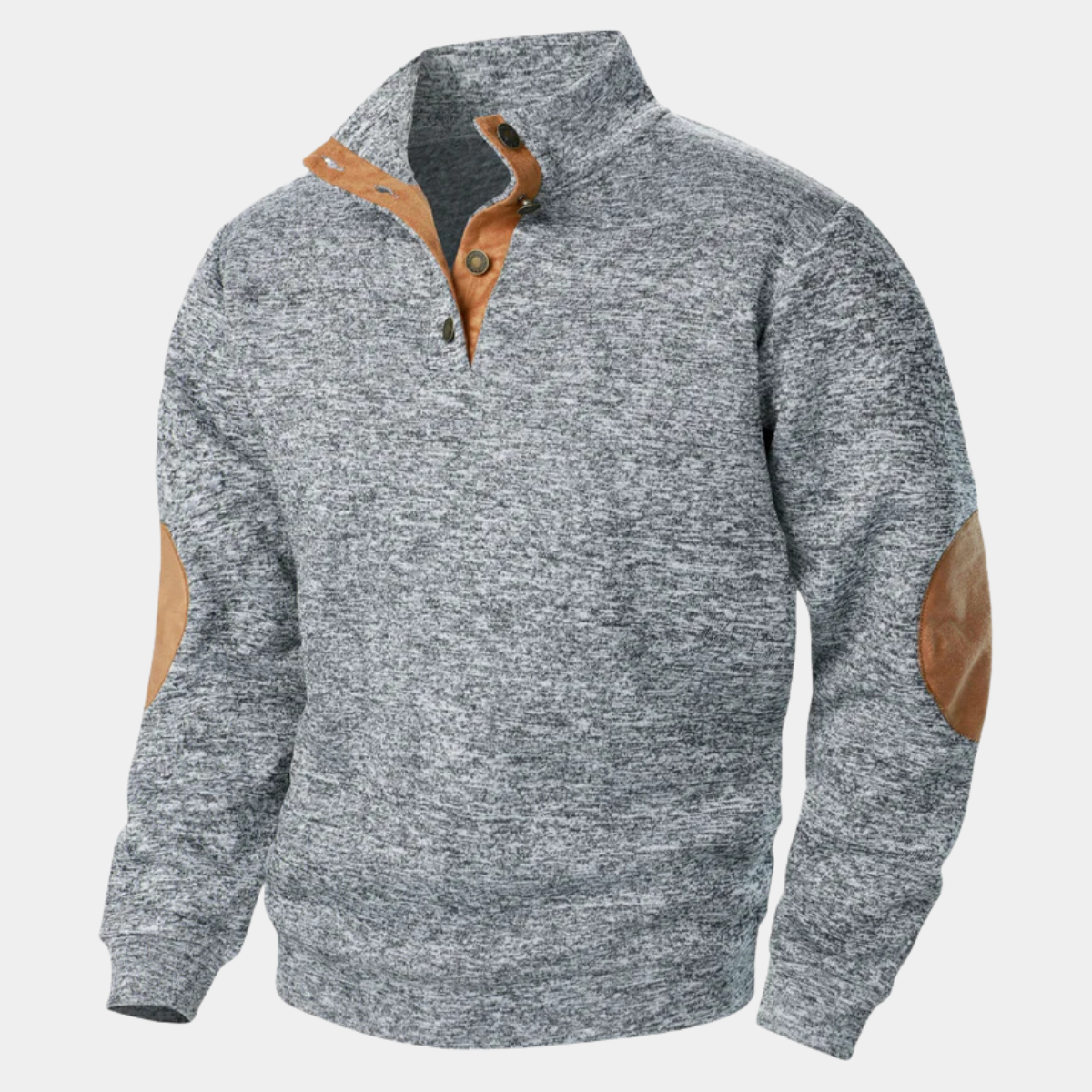 Tarvisio Men's Heritage Knitted Sweater with Elbow Patches