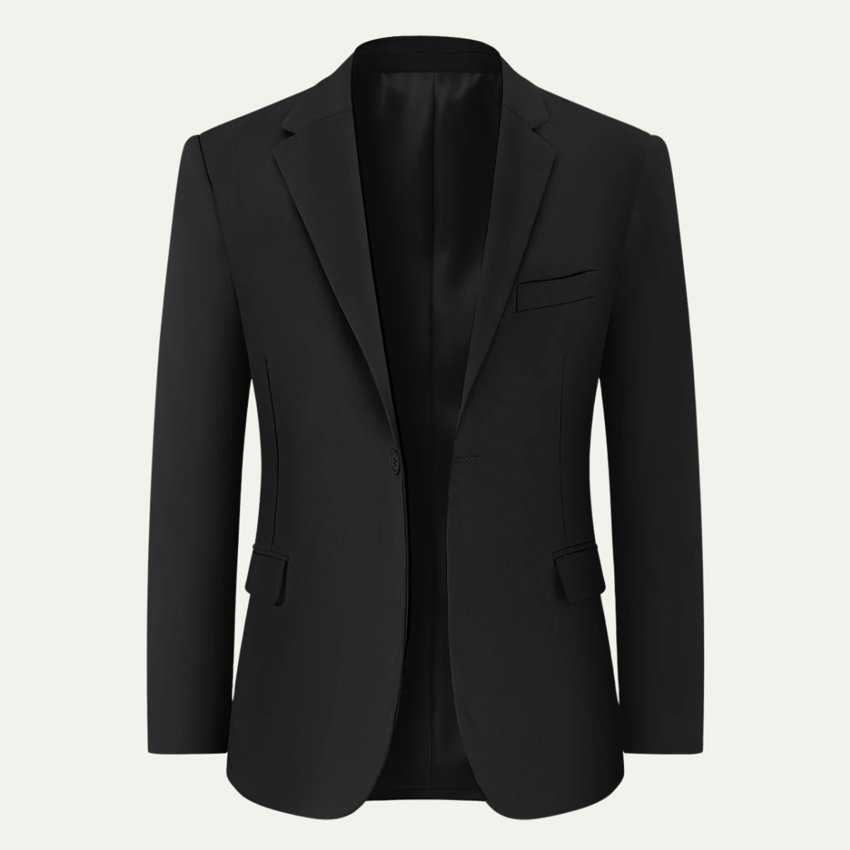 The Milazzo Men’s Navy Blue Single Breasted Blazer Jacket