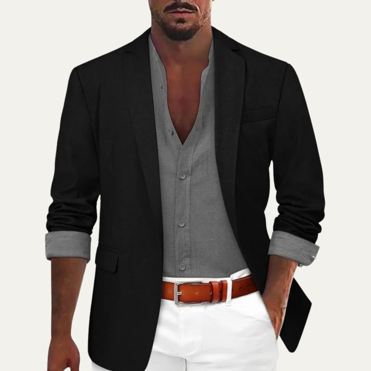 The Nantes Men’s Slim Fit  Casual Blazer Jacket
