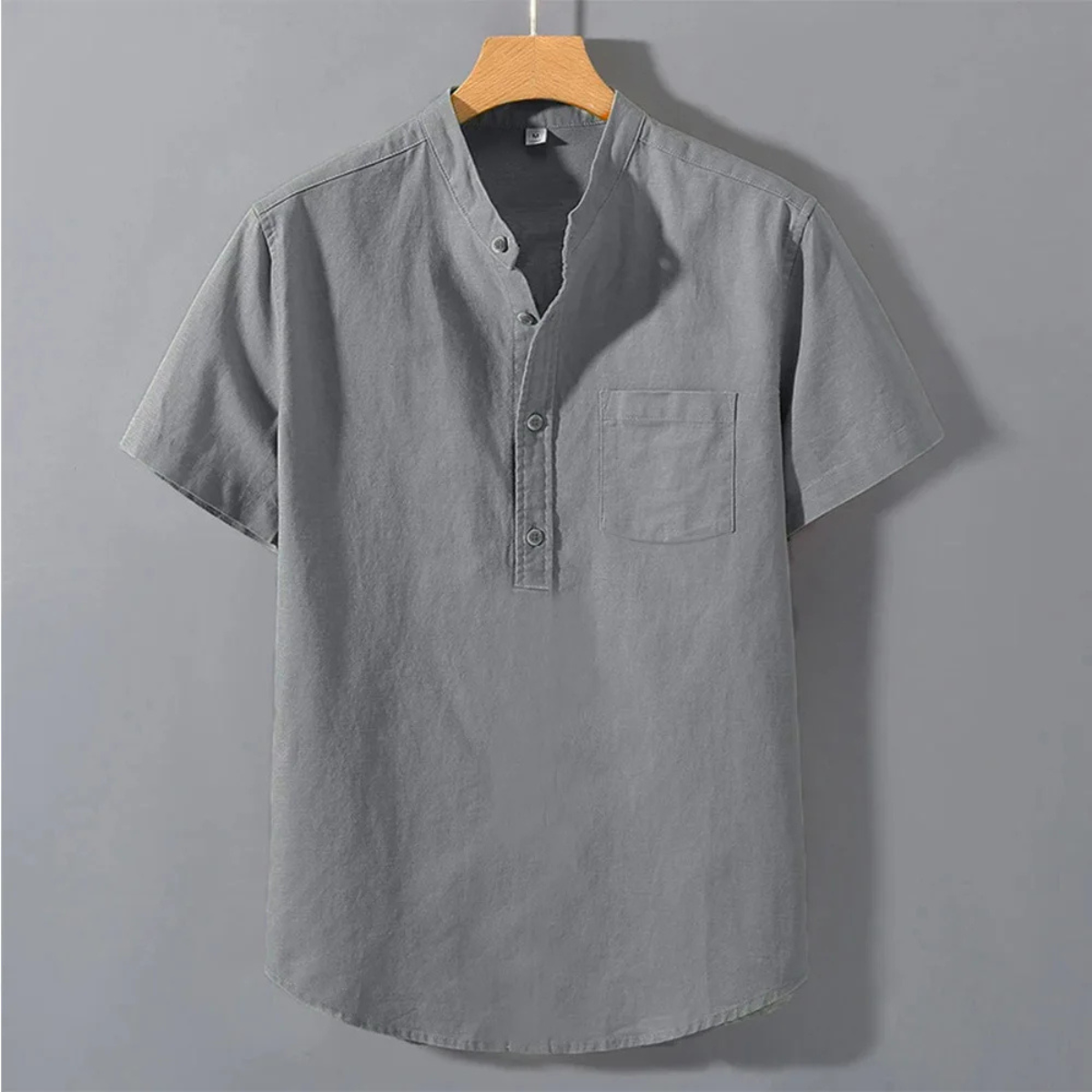 The Arundel Men’s Solid Colour Button Shirt with Pocket