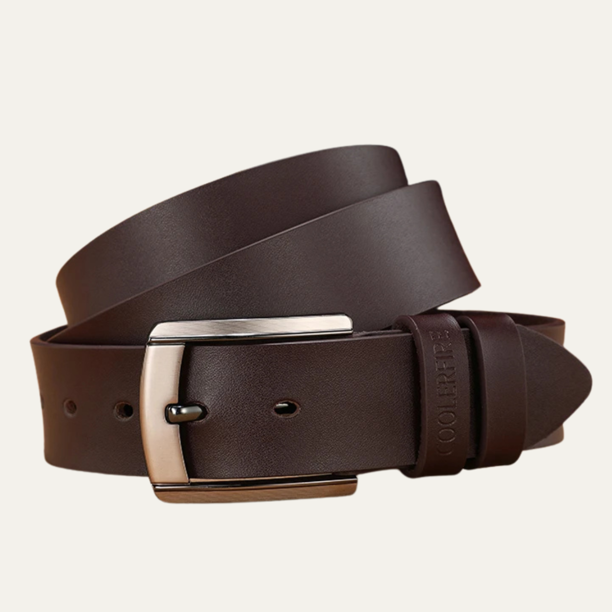 Men’s Casual Belt with Metal Pin Buckle
