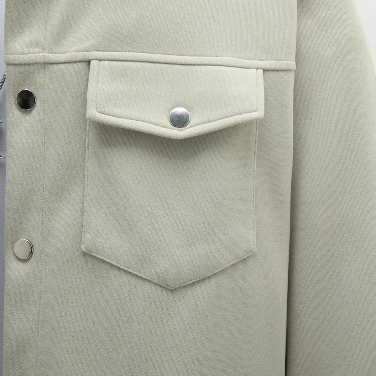 Men’s Button Up Casual Overshirt Jacket