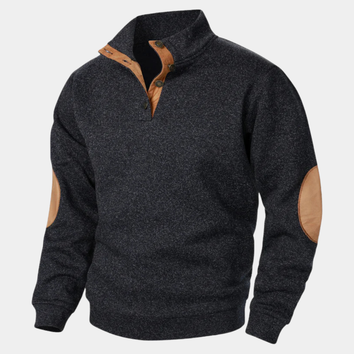 Tarvisio Men's Heritage Knitted Sweater with Elbow Patches