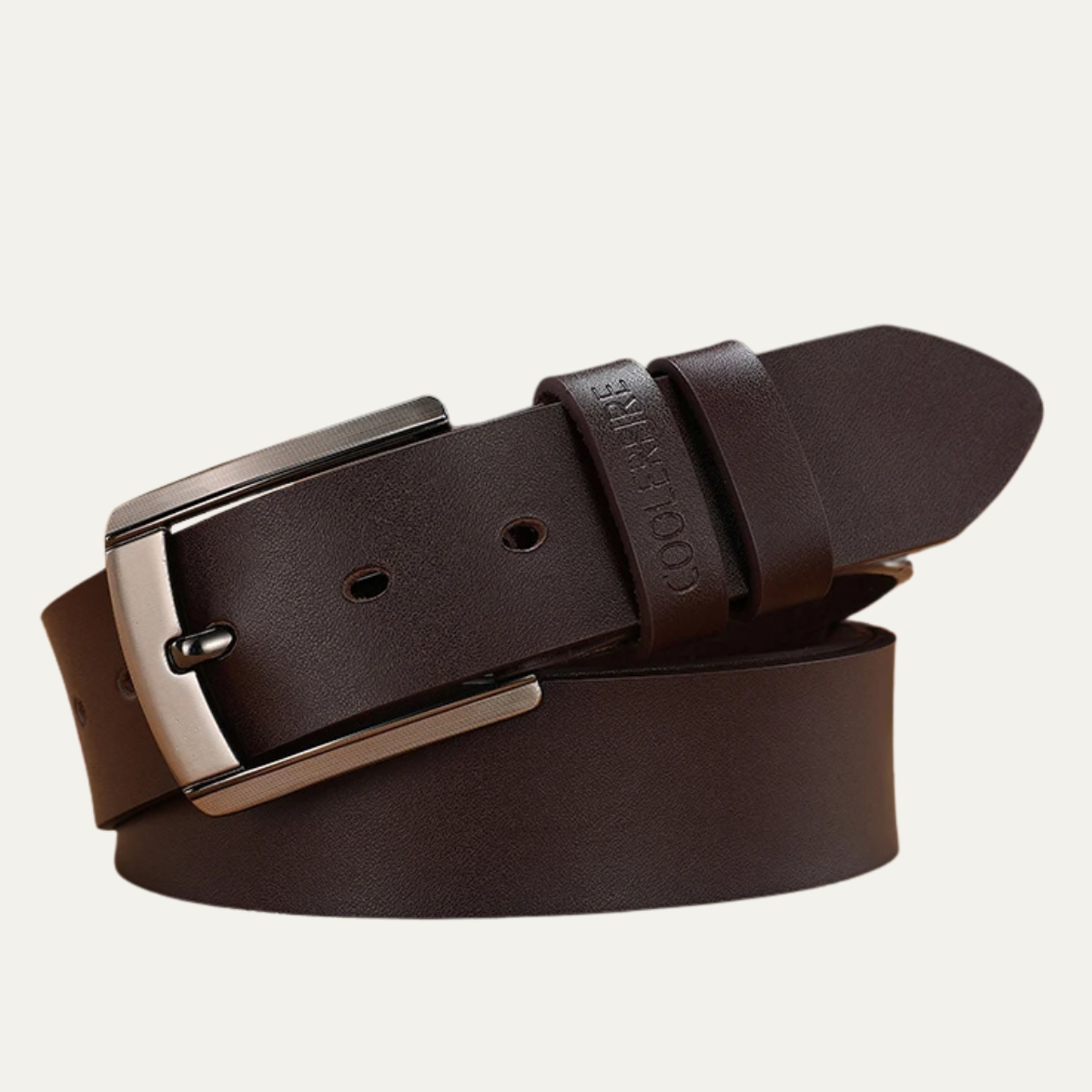 Men’s Casual Belt with Metal Pin Buckle
