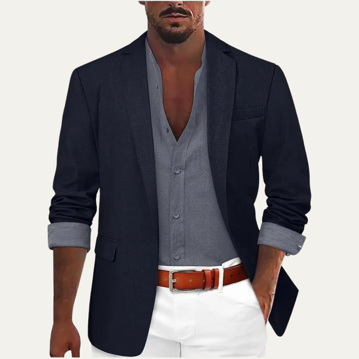 The Nantes Men’s Slim Fit  Casual Blazer Jacket