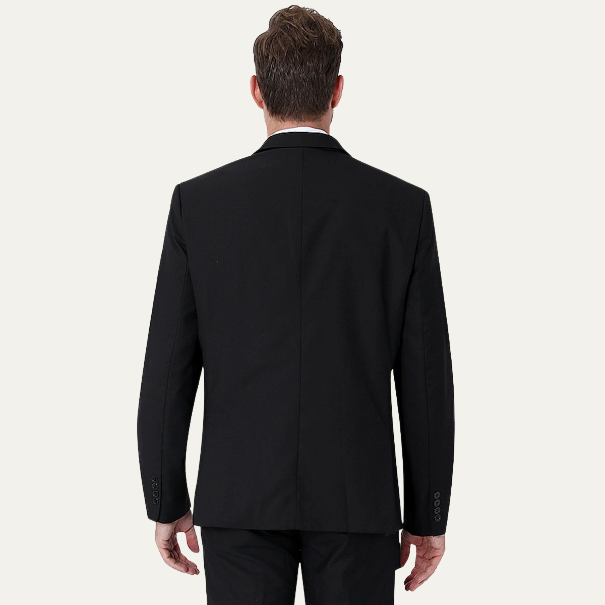 The Milazzo Men’s Navy Blue Single Breasted Blazer Jacket
