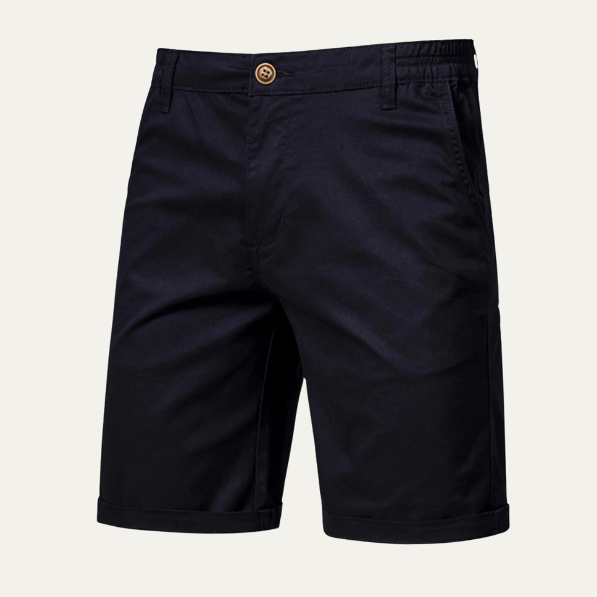 The Siracusa Men’s Solid Colour Cotton Breathable Chino Shorts