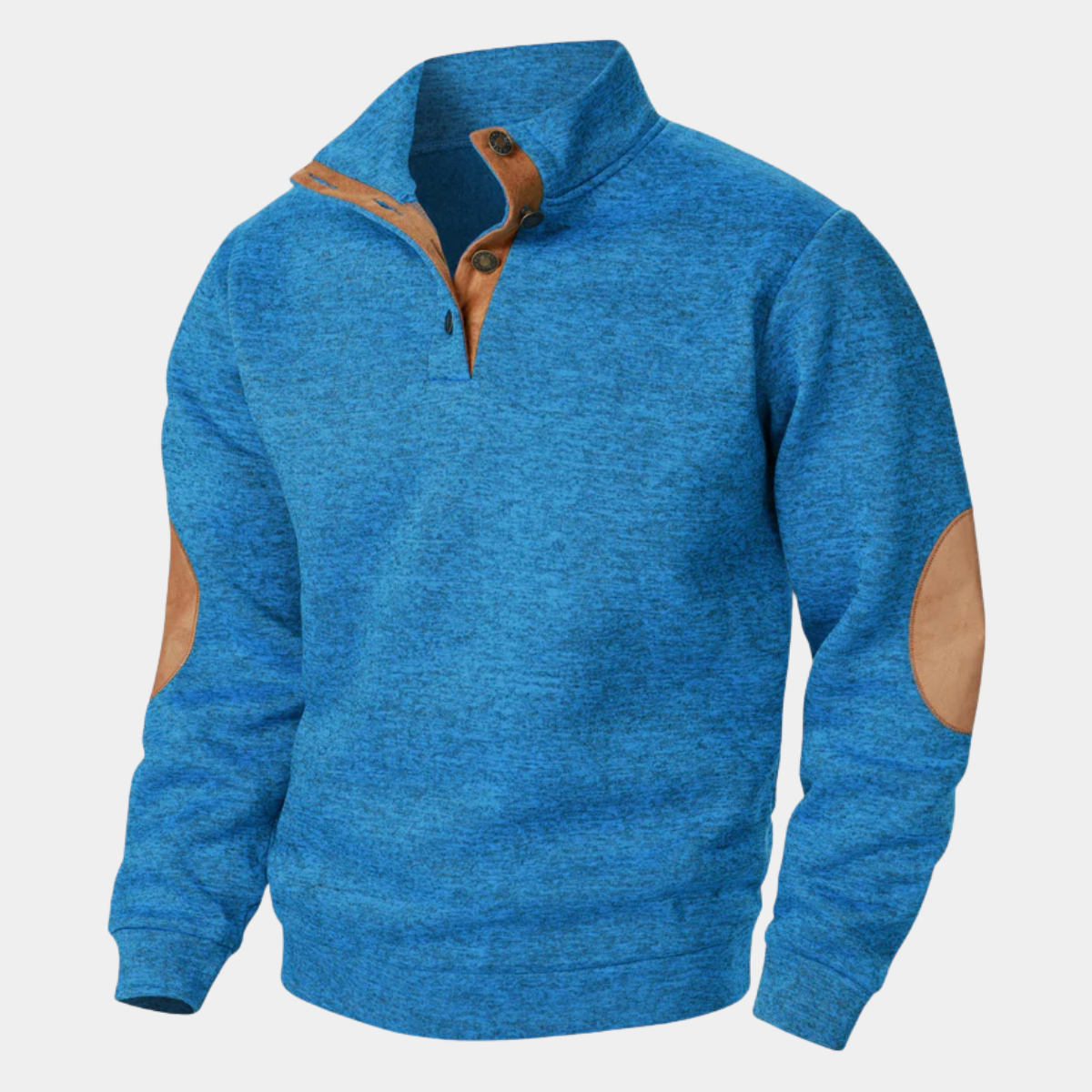 Tarvisio Men's Heritage Knitted Sweater with Elbow Patches