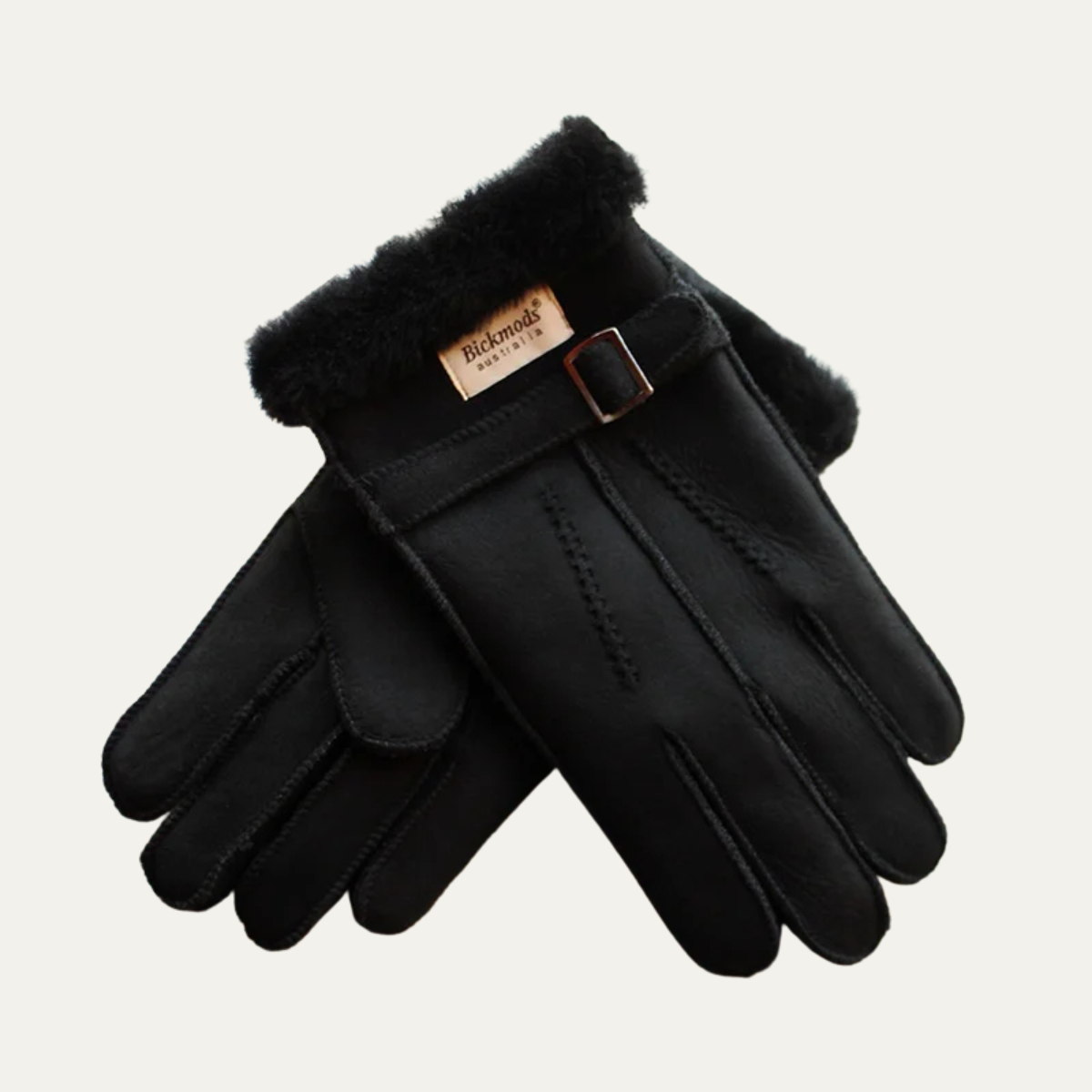 Brenton Men's Winter Gloves with Sheepskin Fur