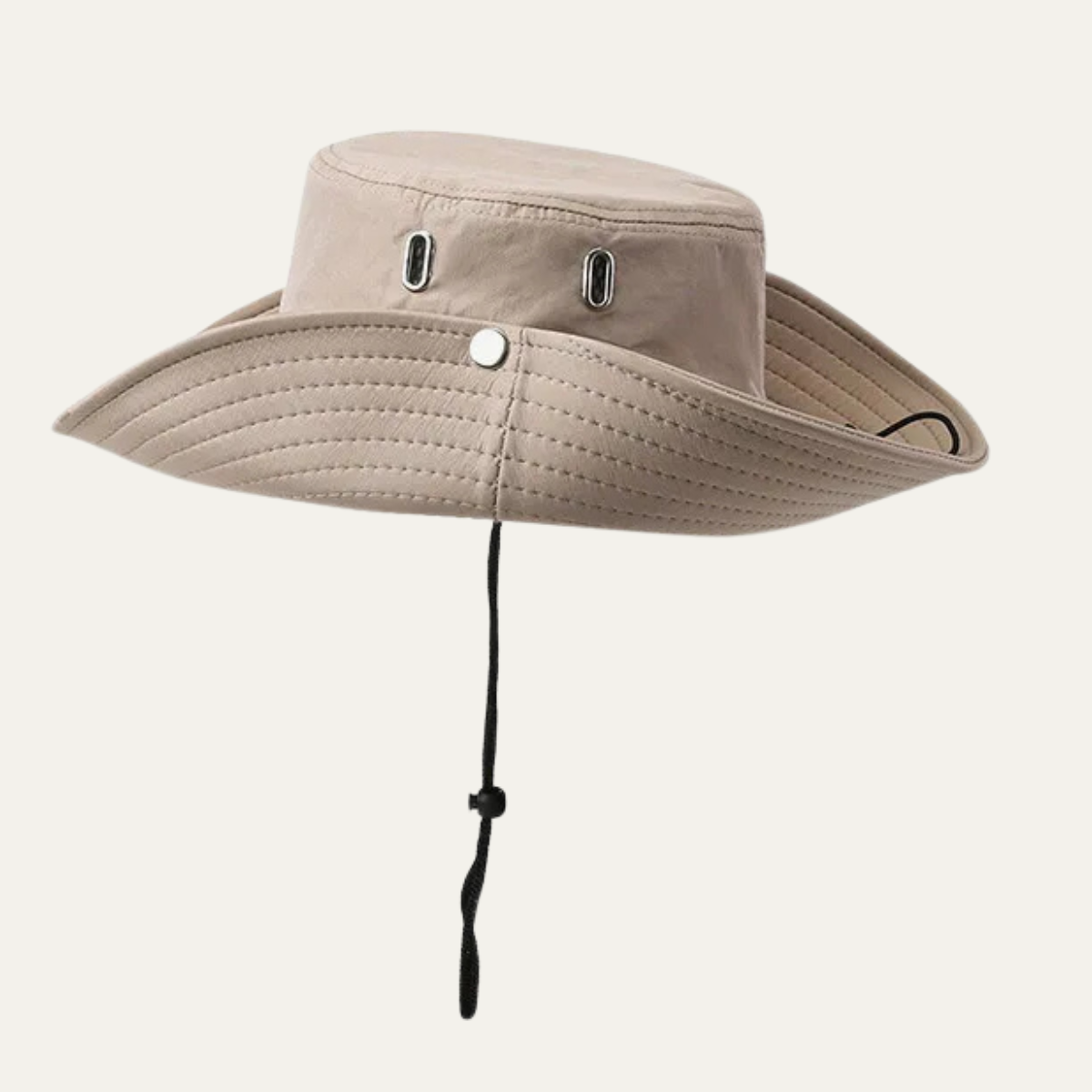 The Ascot Men’s Outdoor Wide Brim Sun Hat with Chin Strap