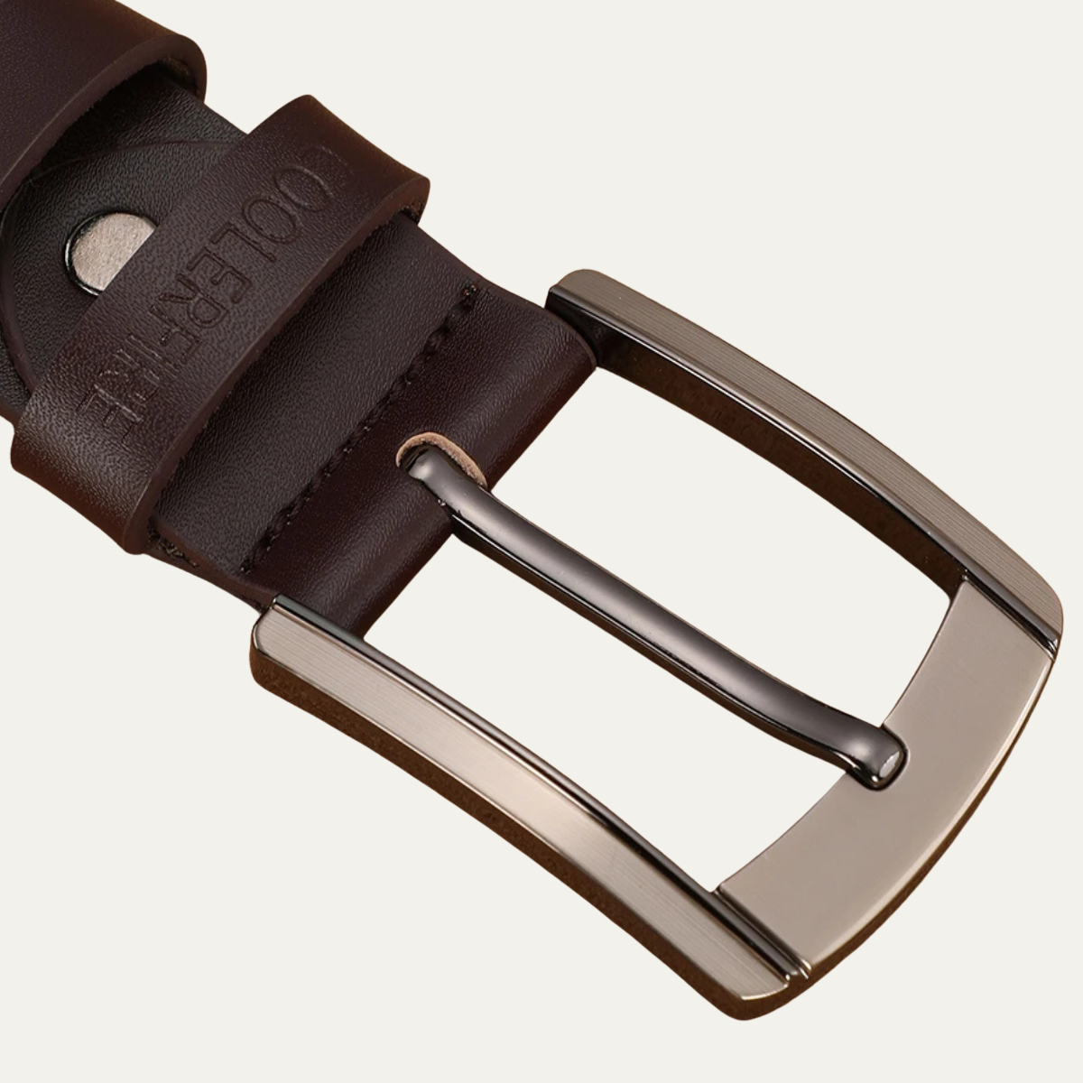 Men’s Casual Belt with Metal Pin Buckle