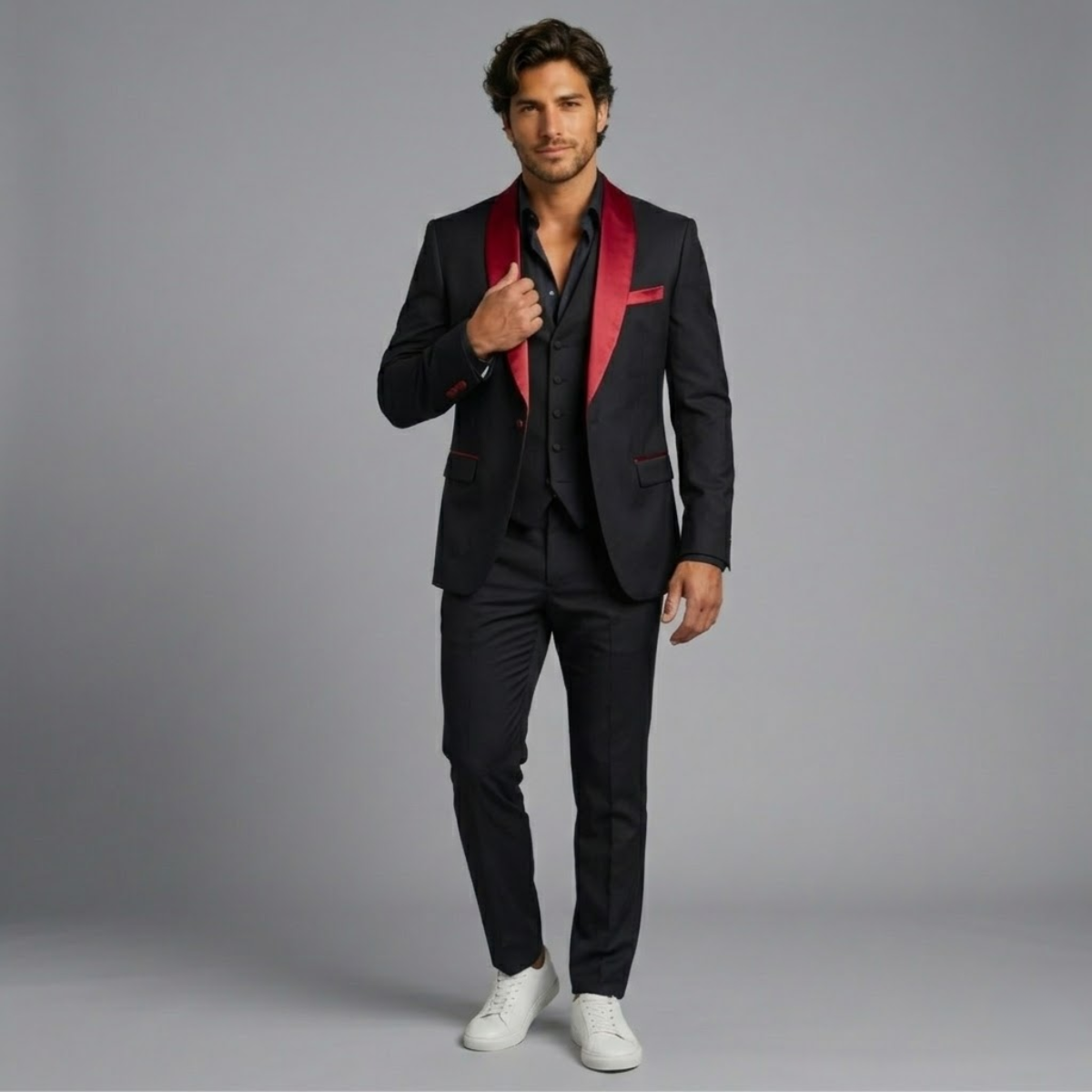 The Cetona Men’s Business 2 Piece Suit Set - Blazer and Trousers