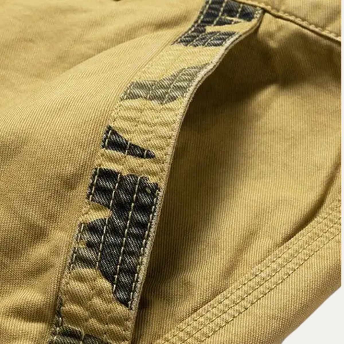 The Stratford Men’s 100% Cotton Camouflage Cargo Shorts