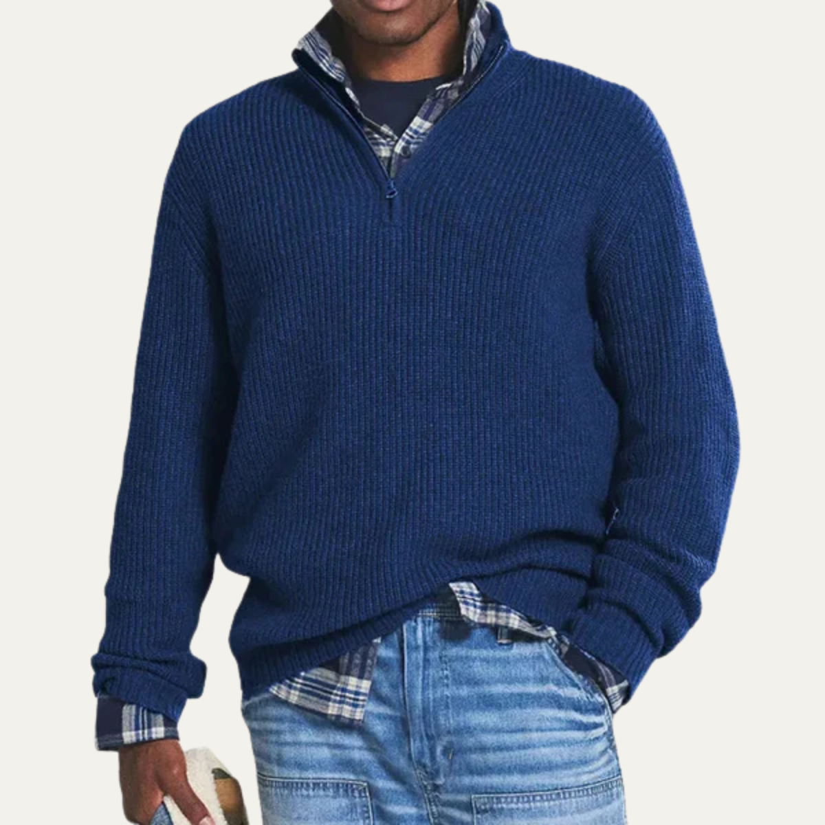 Men’s Casual Warm Knitted Jumper