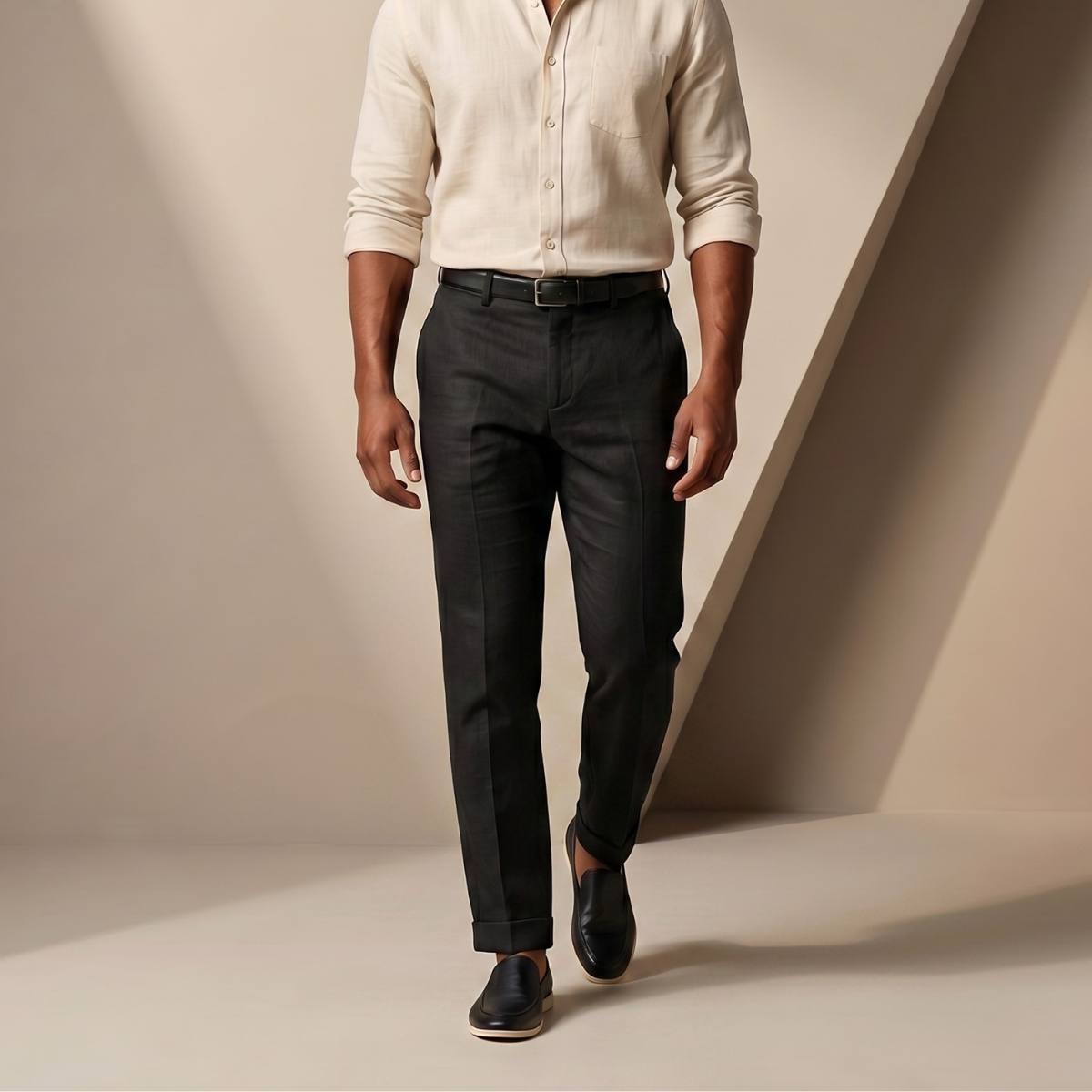 The Siena Men’s Linen Trousers