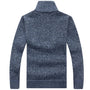 The Lacock Men's Mock Neck Half Zip Jumper