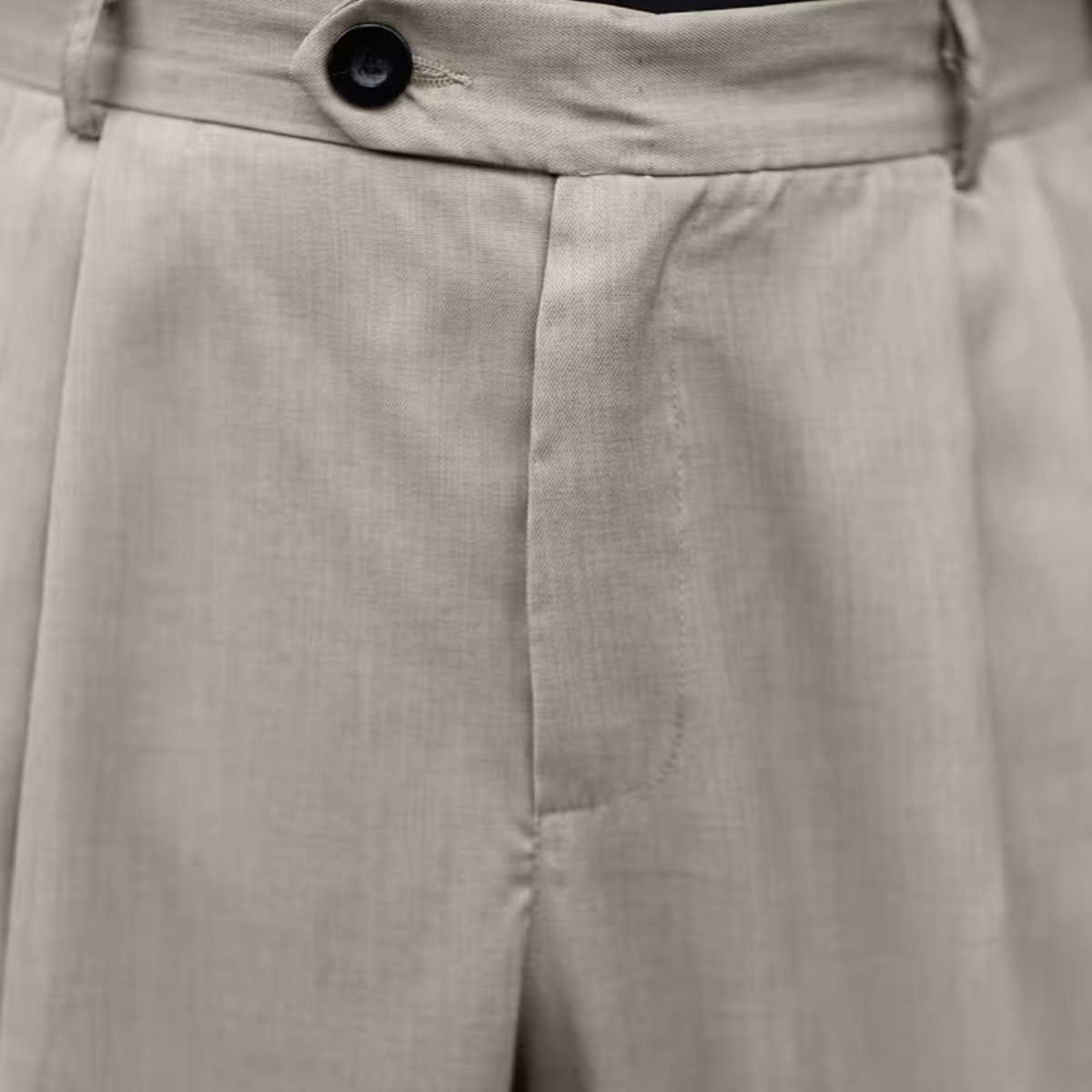 The Cottesloe Men’s Gurkha Wide Leg Pleated Smart Casual Dress Trousers