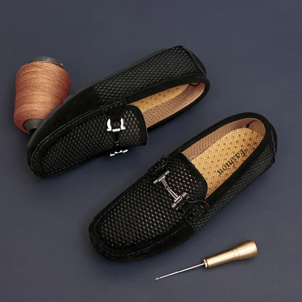 The Tremezzo Men’s Breathable Suede Leather Loafers