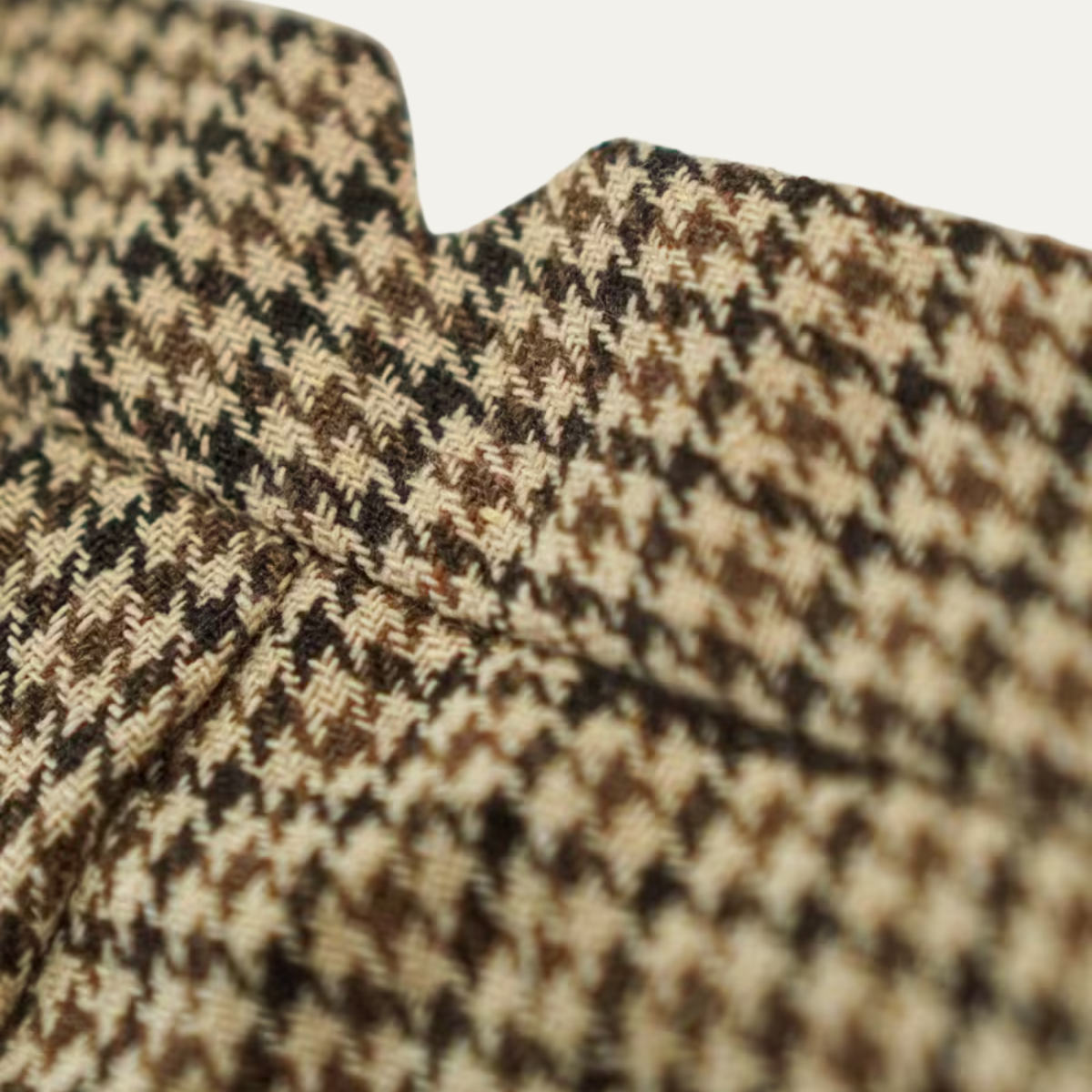 The Barossa Men’s High Waisted Houndstooth Vintage Dress Trousers