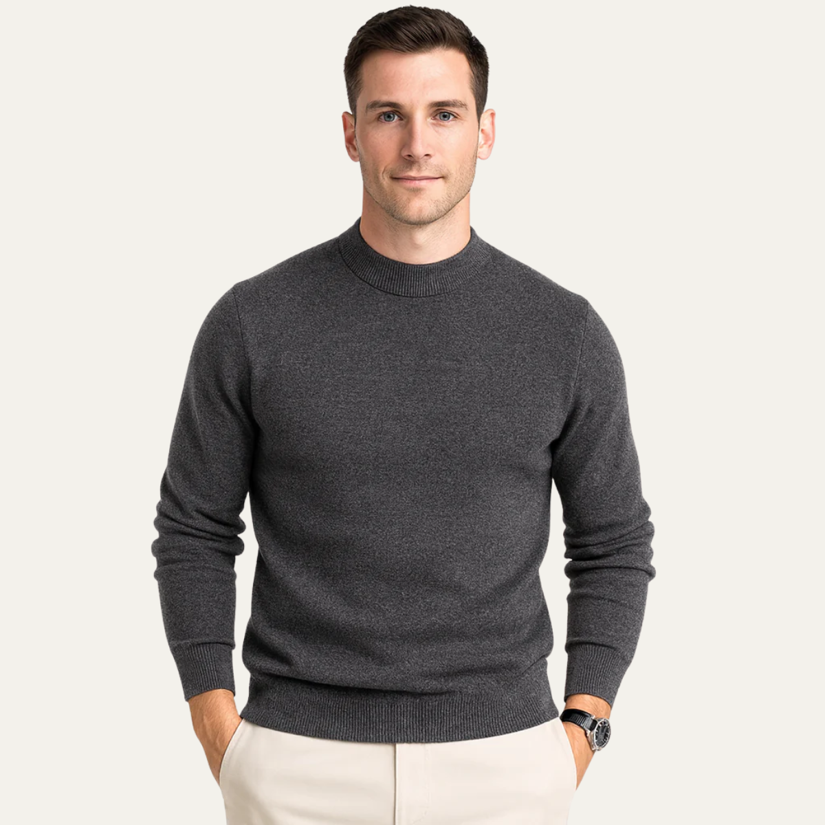 Men’s Trendy Crew Neck Jumper
