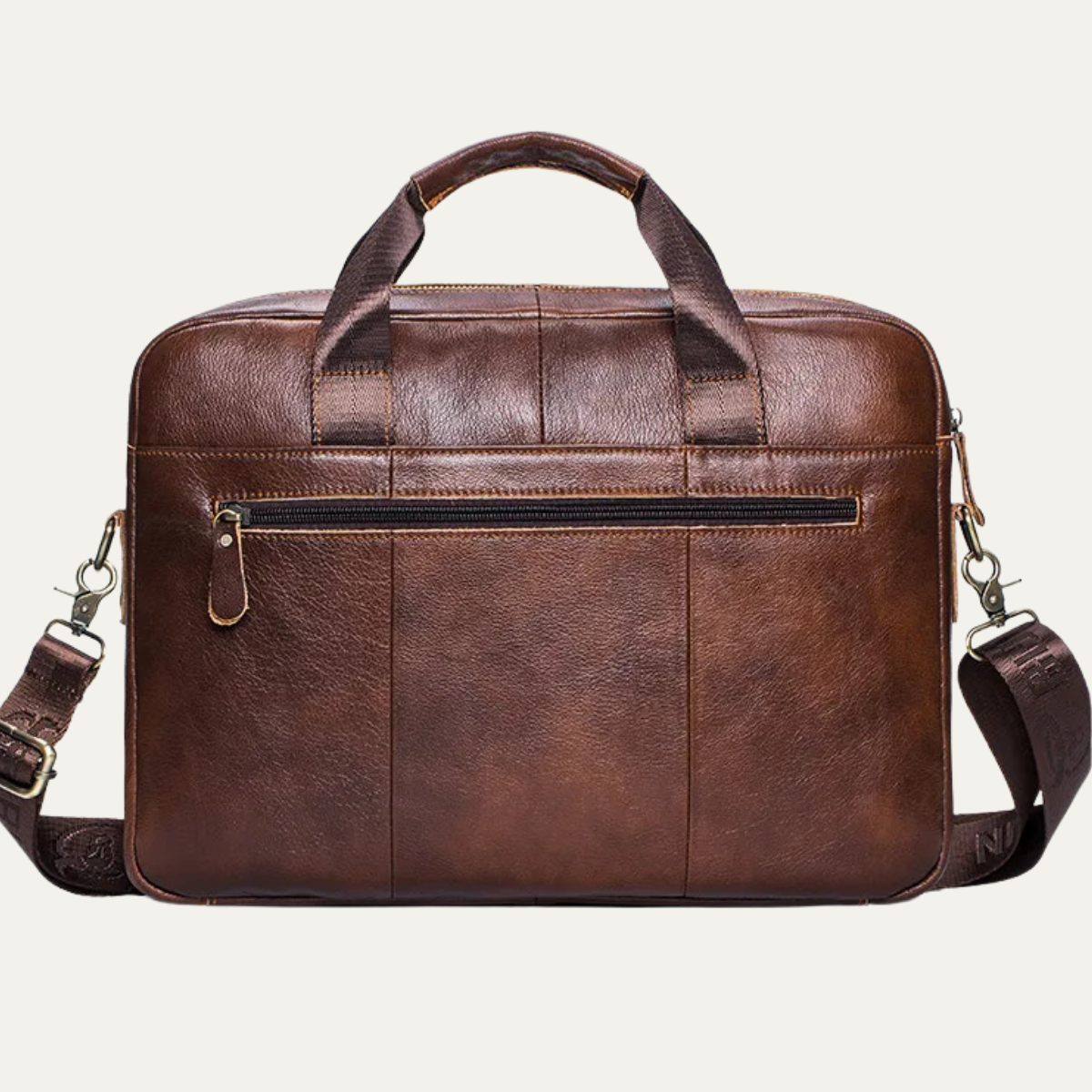 Men’s Business Messenger Leather Shoulder Bag