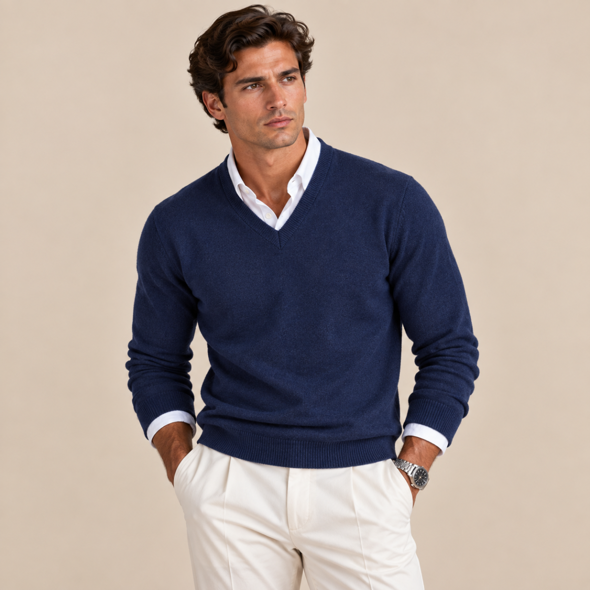 The Cleveland Cashmere Jumper for Men