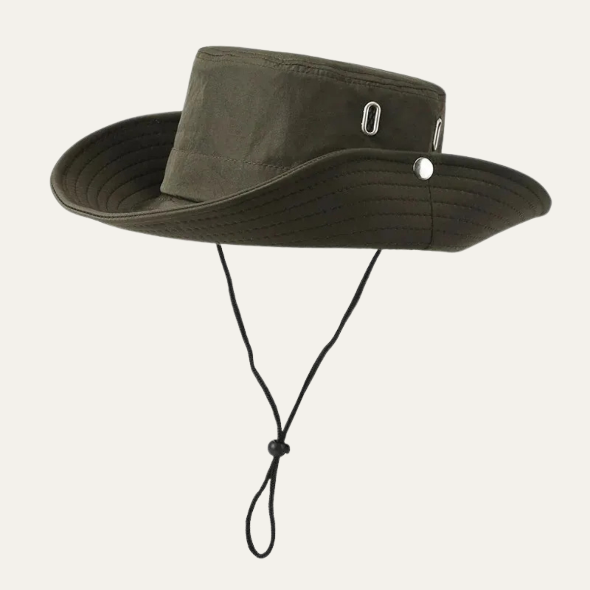 The Ascot Men’s Outdoor Wide Brim Sun Hat with Chin Strap