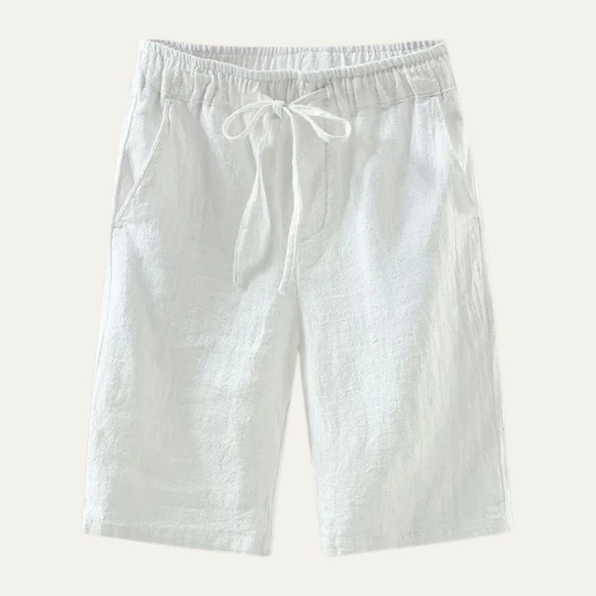 The Woburn Men’s Lightweight Linen Drawstring Shorts