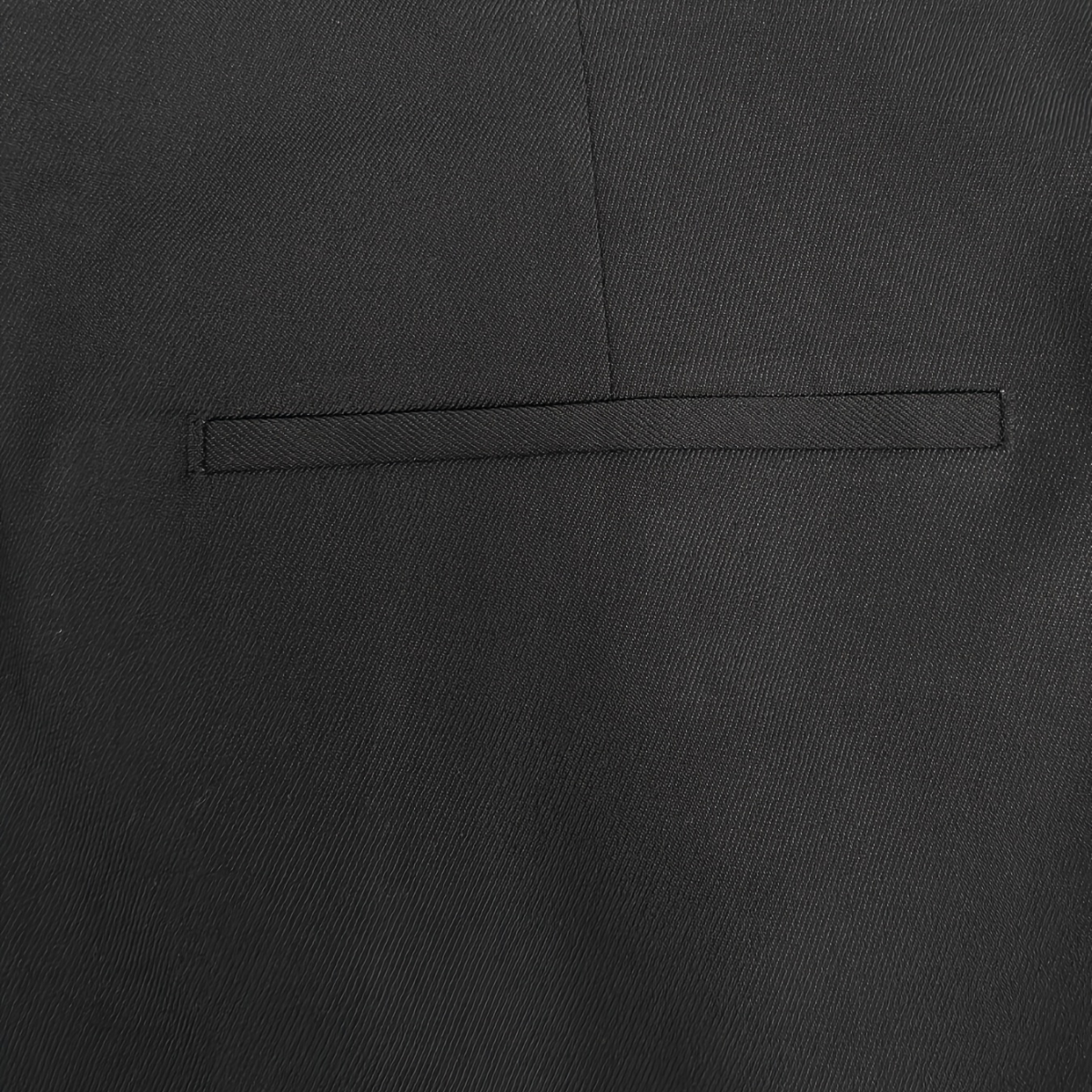 The Hamilton Men’s Solid Black Dress Trousers with Belt Loops