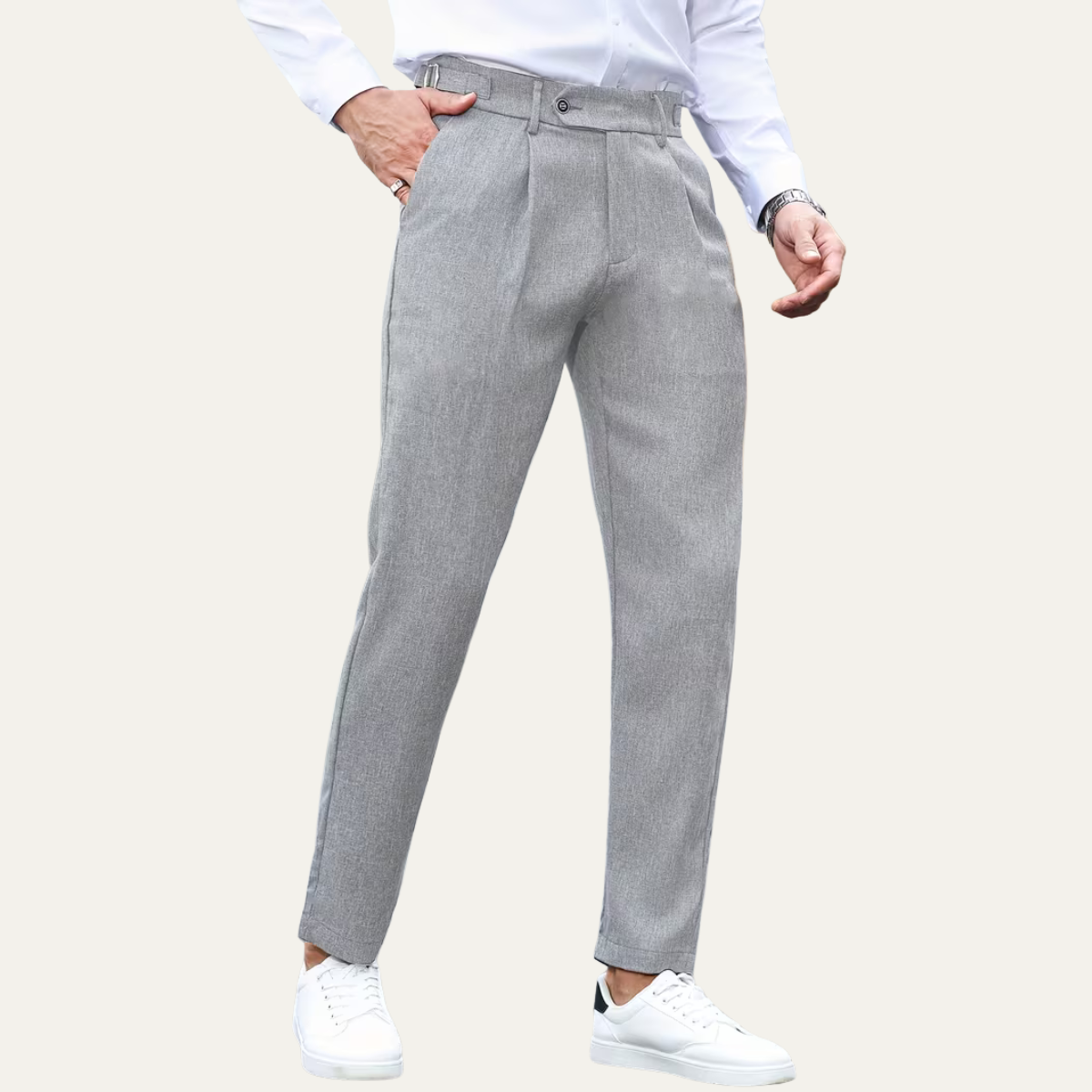 The Macedon Men’s Business Slim Fit Dress Trousers