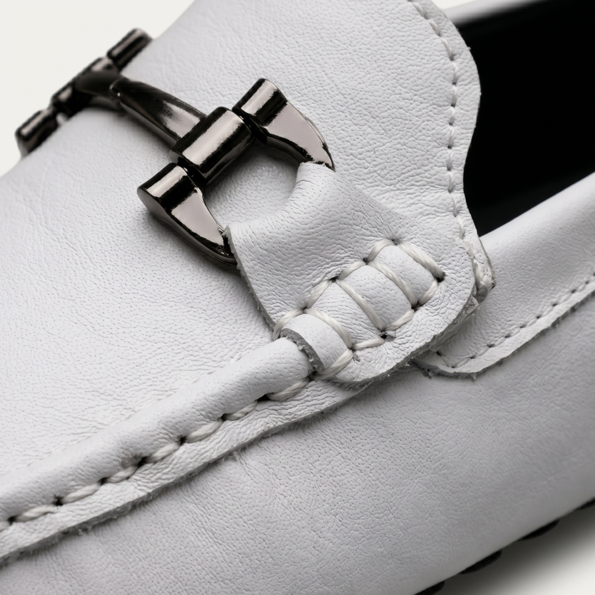 The Dover Men’s Leather Dress Loafers with Horsebit Detail