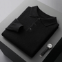 The Kendal Men's Knitted Polo Jumper in Wool Blend