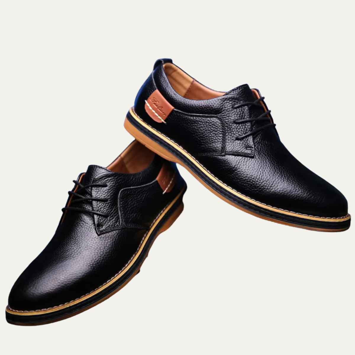 The Sandbanks Men's Elegant Lace Up Dress Shoes