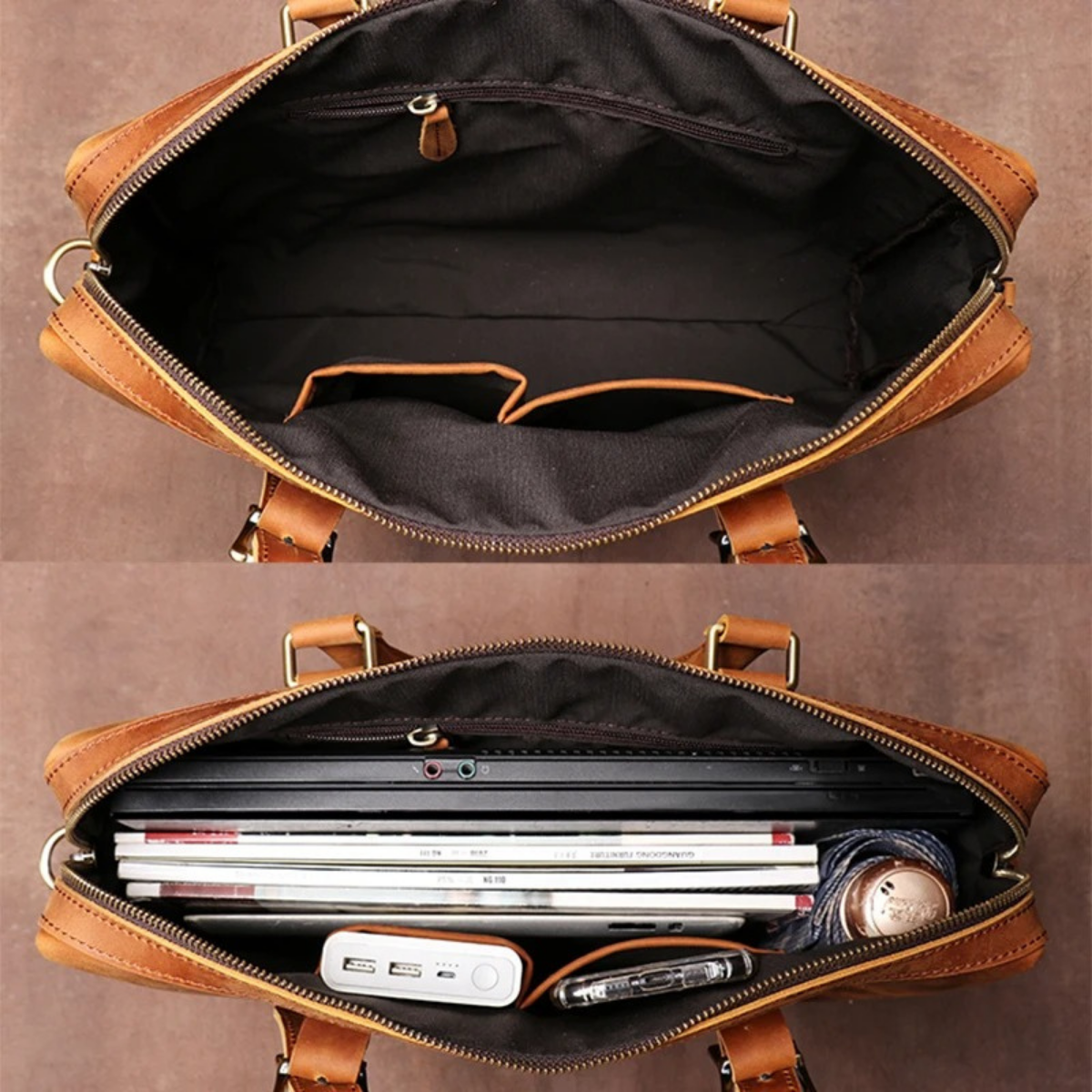 Men’s Business Genuine Leather Bag