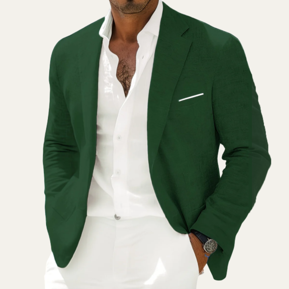 The Caldwell Men’s Lightweight Slim Fit Blazer Suit
