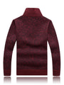 The Lacock Men's Mock Neck Half Zip Jumper