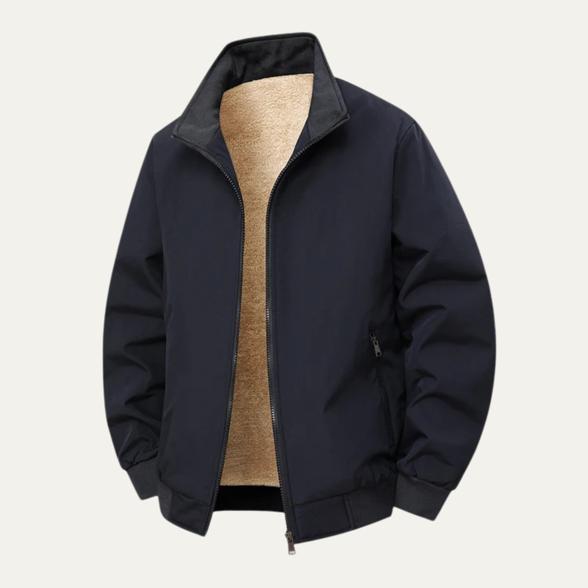 Men’s Fleece Lined Casual Jacket