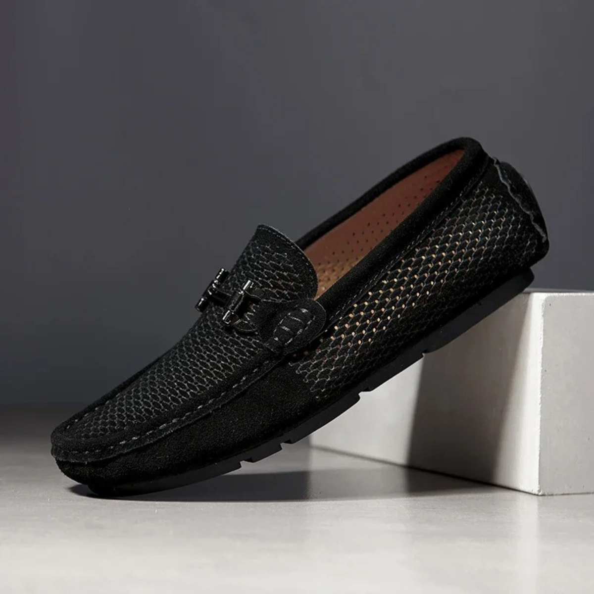 The Tremezzo Men’s Breathable Suede Leather Loafers